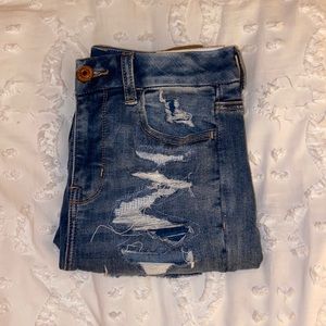American Eagle Curvy Hi-Rose Jegging Jeans